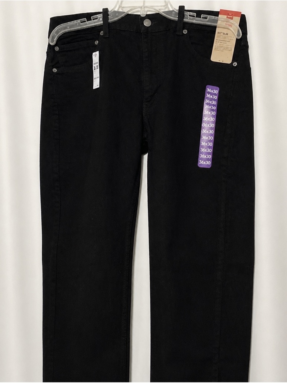 Men's Black Straight-Leg Jeans 511 slim